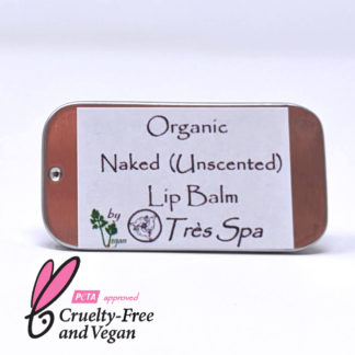Organic Lip Balm Naked (Un-Scented)